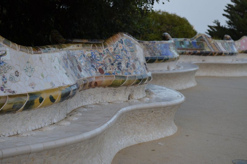 Барселона, Парк Гуэль-пряничные домики! - №45 Барселона, Парк Гуэль-пряничные домики! - №45