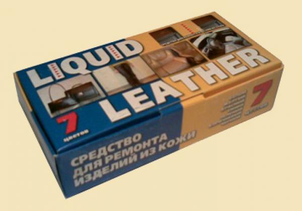 Набор клей Жидкая Кожа Liquid leather реставратор для ремонта кожаных изделий, обуви и сидений
