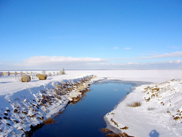 Купеческая гавань. Зима.