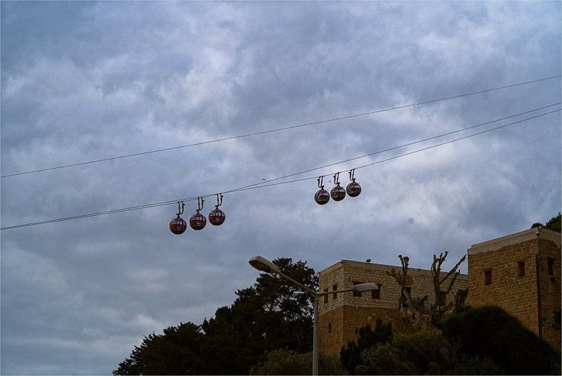 Малый Фуникулер Хайфа Израиль 11,04,2025г, Малый Фуникулер Хайфа Израиль 11,04,2025г,