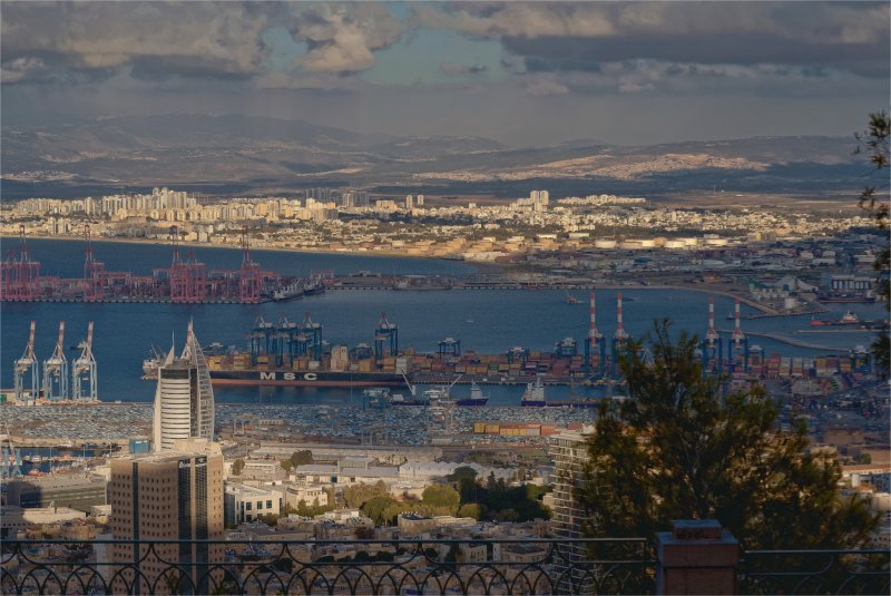 Израиль*Хайфа*Море*Порт 2025г